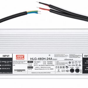 Meanwell power supply 24v 480w (5 yrs warranty)